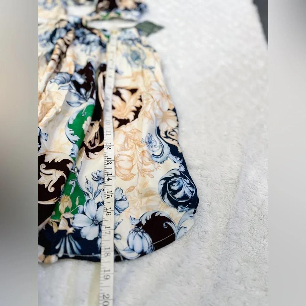 NWT- AGUA BENDITA x Revolve Gillian Cardumen Beachy Mini Dress